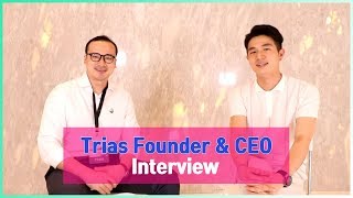 Trias Founder amp CEO Anbang Ruan Interview [upl. by Ewen]