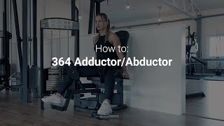 HOW TO USE GYM MACHINES Adductor  Abductor [upl. by Attela]