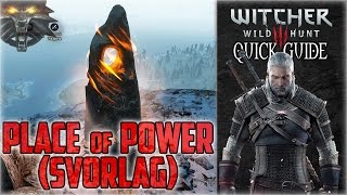 Witcher 3 How to Reach the Place of Power POI behind Haunted House in Skellige near Svorlag [upl. by Mcquade]