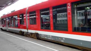 Abfahrt der Harz Weser Bahn nach Herzberg VT 648 LINT [upl. by Nadaba]