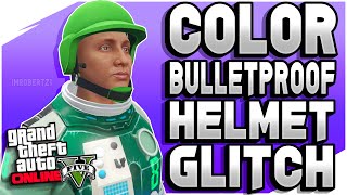 GTA 5 Color Bulletproof Helmet Glitch Director Mode XBOX PS5 Colored Helmet GTA 5 Glitches [upl. by Frans]