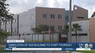 6 years after Parkland school massacre building will finally be demolished [upl. by Eimmis625]