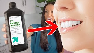 Can Hydrogen Peroxide ACTUALLY Whiten Your Teeth [upl. by Harmon939]