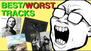 Best amp Worst Tracks 93 Taylor Swift TWIABP Mastodon Ibeyi Yung Lean [upl. by Aiciles]