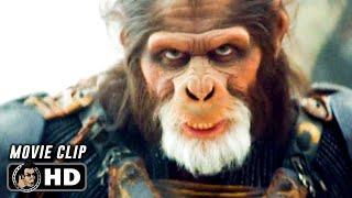 PLANET OF THE APES Clip  quotWarquot 2001 Tim Burton [upl. by Enidlareg]