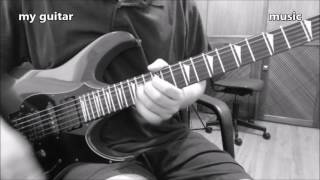 Deep Purple  Knocking at your back door  guitar solo  Cover [upl. by Ajani740]