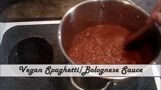 Vegan Spaghetti  Bolognese Sauce [upl. by Varden390]