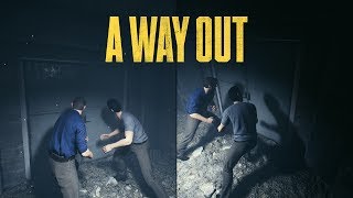 A WAY OUT Walkthrough Gameplay Part 1  INTRO PS4 Pro [upl. by Ted]