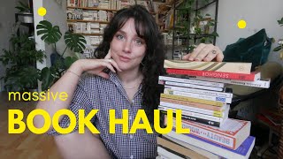 énorme book haul  littératures étrangères [upl. by Ynnek]