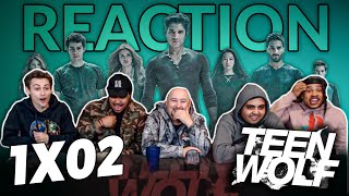 Teen Wolf  1x02 “Second Chance at First Line” REACTION [upl. by Nnaeinahpets471]