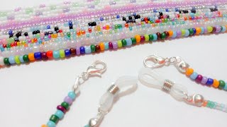 Beaded Lanyard for Face Mask [upl. by Chiang715]