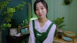 Healing Facial Therapy🌿 ASMR for Headache Relief [upl. by Uis]