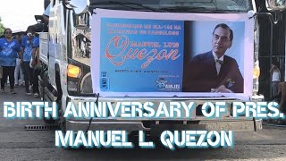 QUEZON DAY PARADE AUGUST 19 2024 [upl. by Nirmak]