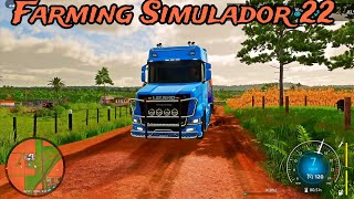 Cosecha de maíz 🌽 Farming Simulador 22 terrenos brazileños video full HD [upl. by Granese]