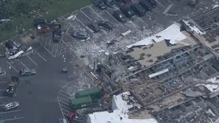 Powerful EF3 tornado rips through Bensalem Township leaving widespread damage behind [upl. by Suhail]