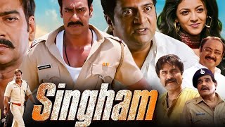 Prakash Raj Threatens Ajay Devgn  Singham  Movie Scene [upl. by Livvie]