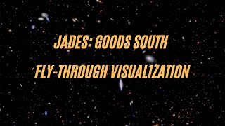 JADES GOODS South FlyThrough Visualization [upl. by Teece]