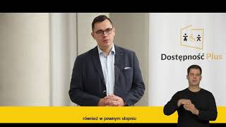 2 lata programu Dostępność Plus  Piotr Krasuski MFiPR PJM [upl. by Yrtua438]