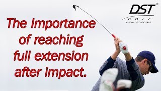 DST Golf  Full extension post impact The tech used by Pros such as Henrik Stenson amp Justin Rose [upl. by Lettig]