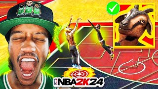 2 Headed Goats Take Over The Comp Stage For 24 Hours in NBA 2K24 [upl. by Sumer436]