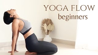 Yoga Flow For Beginners  Feel good yoga flow amp stretch [upl. by Hurlbut812]