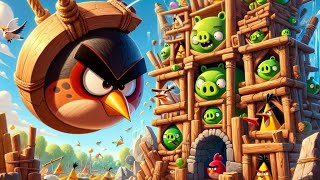 Angry birds 🥵WAIT FOR END🥶 angrybirds angrybirdsfriends [upl. by Bradski27]