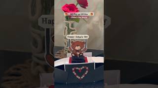 Diy Popup Gift Box🎁 Surprise gift box making giftboxmaking surprisegiftbox [upl. by Hsizan982]