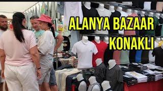 Bazar Antalya Konakli Türkiye  Replica Bazaar in Turkey 2024 Alanya Konakli [upl. by Enawyd]