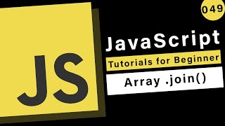 JavaScript Basics  join method for arrays [upl. by Pardo]