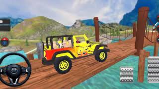 Driving New Jeep In Us Offroad Jeep Driving Game  New Jeep In The Village  3D Game [upl. by Dlopoel]