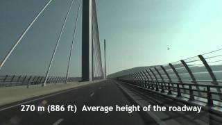 Driving across The Millau Viaduct 2011 [upl. by Philander]