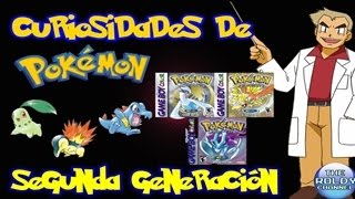 Curiosidades de Pokémon  Segunda generación 2ª parte [upl. by Oirogerg78]