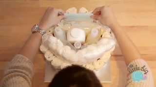 How to Make a Nappy Cake [upl. by Nowahs]