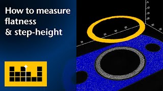 How to measure surface flatness amp stepheight – TopMap optical 3D surface characterization [upl. by Munt]