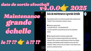 DATE DE SORTIE EFOOTBALL 2025 MOBILE V400 LE [upl. by Estell]