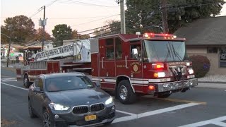 NyackNY Fire Department 10Rescue 101750 amp 1099 Responding [upl. by Llorre]