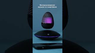 Левитирующая Bluetooth колонка с подсветкой чёрная отличныйподарок [upl. by Gabriell74]