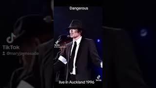 Dangerous live in Auckland 1996 shortvideo michaeljackson kingofpop legend [upl. by Anitel]