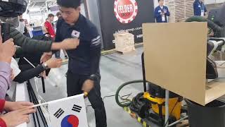 Worldskills Kazan 2019 Joinery Korea [upl. by Cinimmod]