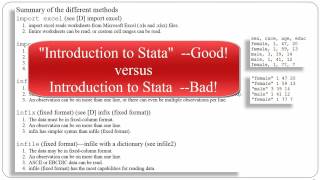 An Introduction to Importing Data into Stata [upl. by Burris]