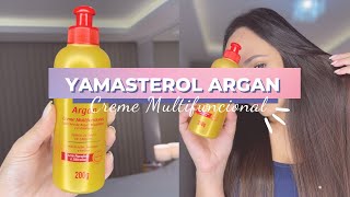 YAMASTEROL ARGAN CREME MULTIFUNCIONAL  BENEFÍCIOS  COMO USAR [upl. by Aire]