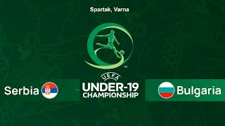 European Under19 Championship qualifying Serbia  Bulgaria [upl. by Gnut]