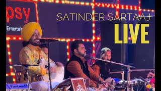 Satinder Sartaj Live I Rutba Song I Kali Jotta I Wedding Function 2023 [upl. by Joacimah]