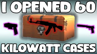 I OPEN 60 KILOWATT Cases [upl. by Notsa]