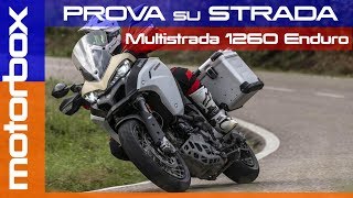 Ducati Multistrada 1260 Enduro 2019  Più potenza minore impegno alla guida [upl. by Onibla]