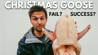 Our FIRST CHRISTMAS IN GERMANY   Americans Trying to Cook Christmas Goose [upl. by Ody]