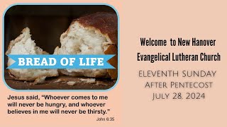 August 4 2024 Eleventh Sunday after Pentecost [upl. by Enyallij]