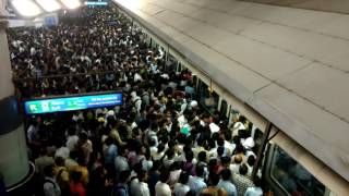 Delhi Metro Ride Rush [upl. by Verne]