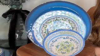 Up Close Look amp Honest Review of Melamine Dinnerware Set [upl. by Treiber]