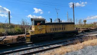 Steelton amp Highspire 78 EMD SW 1200 Shifting Cars In Steelton Pa [upl. by Eivla]